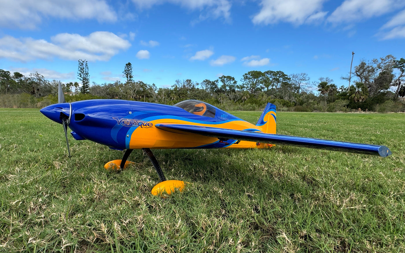 VENTIQUE 60E G2 PRO 76MM SPINNER, YELLOW