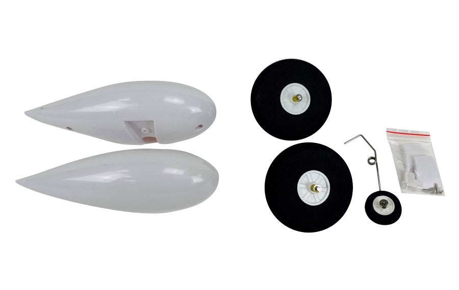 RV-8 10E G1/G2 WHEEL PANT SET W/WHEELS, AXLES & TAIL GEAR