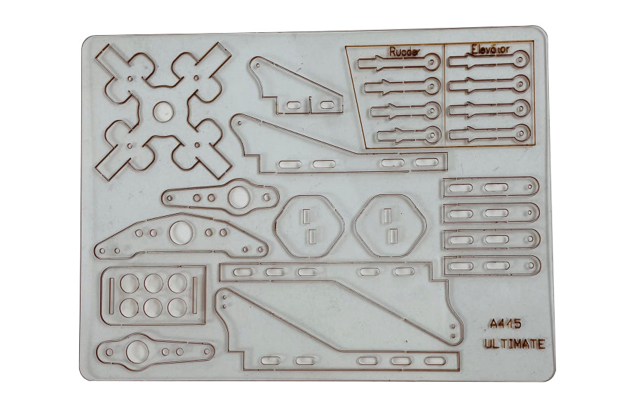 ULTIMATE FP 5E PLASTIC PARTS SHEET
