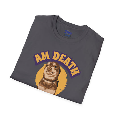 "Am Death, Heck Planes" Unisex Softstyle T-Shirt