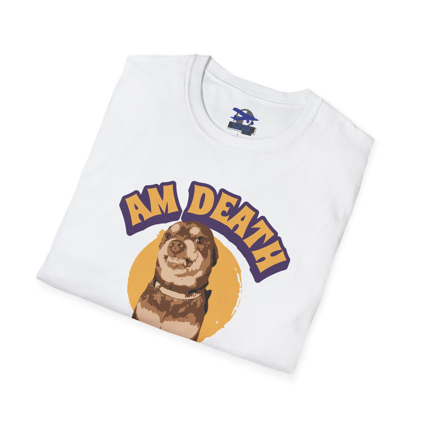 "Am Death, Heck Planes" Unisex Softstyle T-Shirt