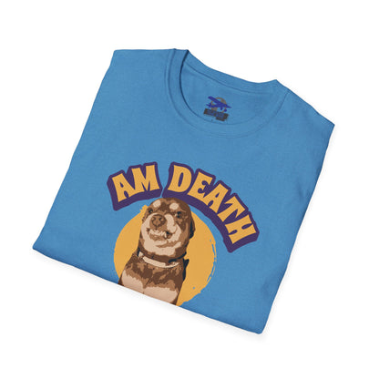 "Am Death, Heck Planes" Unisex Softstyle T-Shirt