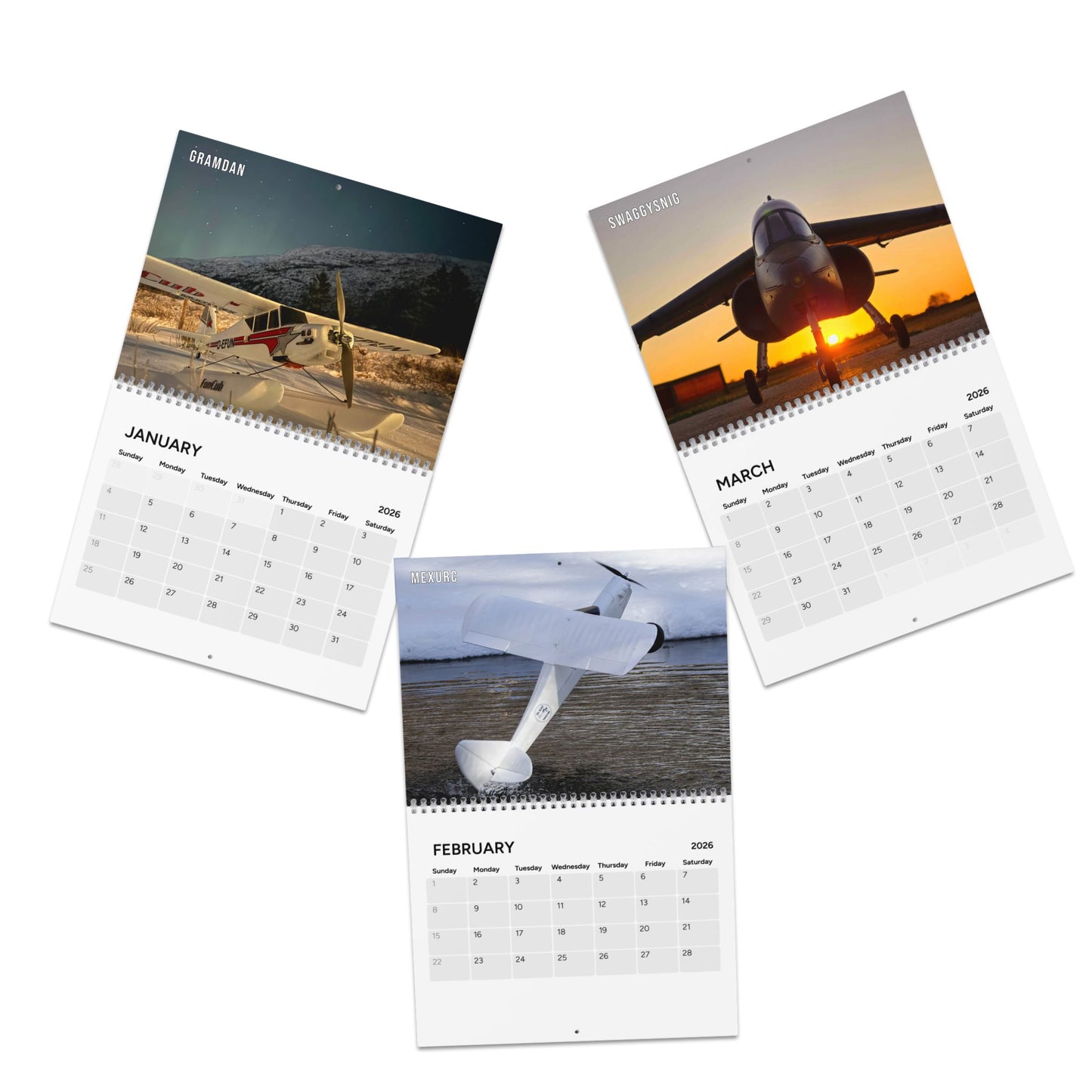 2026 Tail Heavy Community Calendar