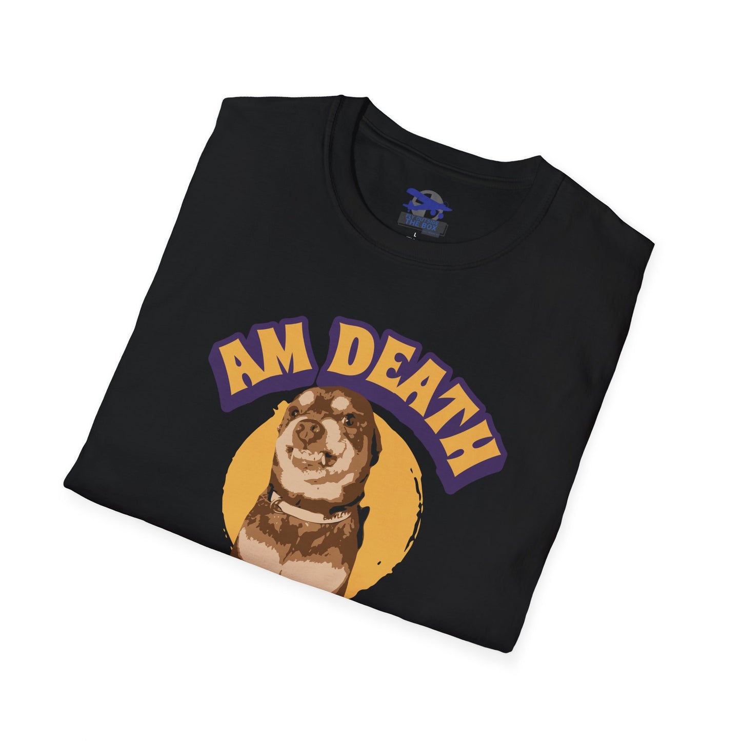 "Am Death, Heck Planes" Unisex Softstyle T-Shirt