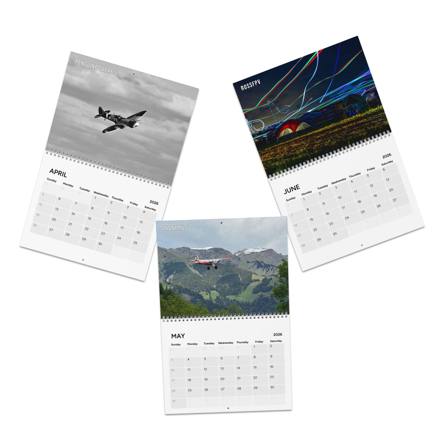 2026 Tail Heavy Community Calendar