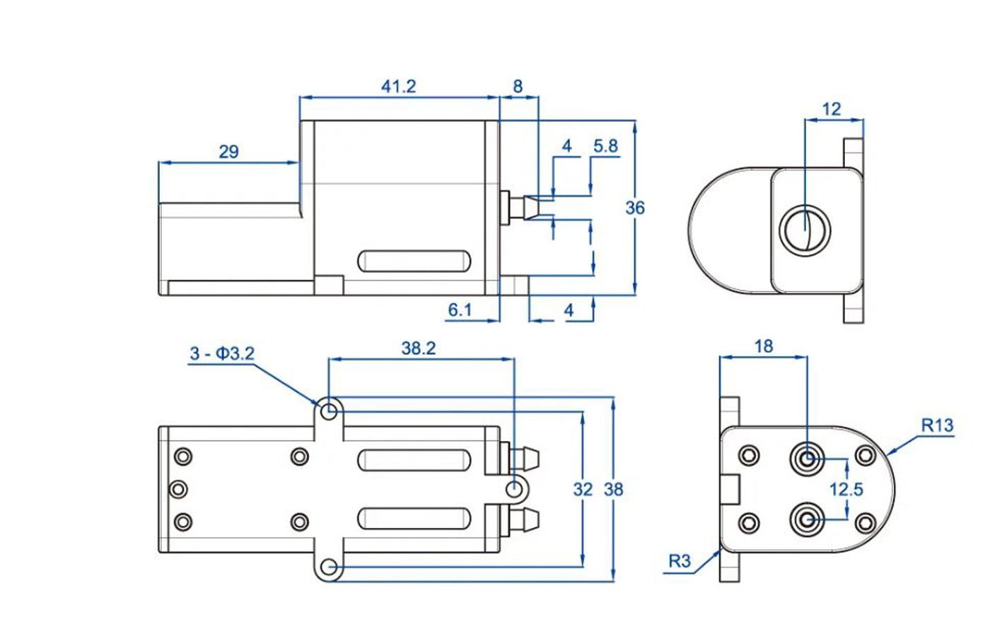 DUALSKY DP1000 SMOKE PUMP