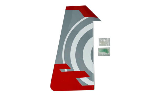 ULTIMATE 70CC G2 RUDDER, RED