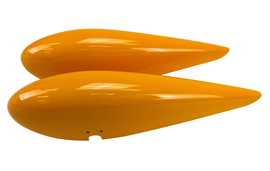 CAP 232EX 70CC WHEEL PANTS W/HARDWARE, (YELLOW)