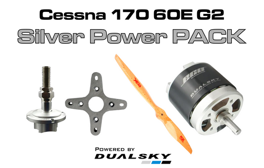 UPGRADE POWER PACK FLEX/DUALSKY SILVER SERIES (Cessna 170 60E G2)