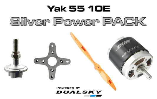 UPGRADE POWER PACK FLEX/DUALSKY SILVER SERIES (YAK 55 10E)