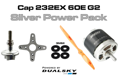 UPGRADE POWER PACK FLEX/DUALSKY SILVER SERIES (CAP 232EX 60E G2)
