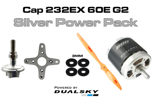 UPGRADE POWER PACK FLEX/DUALSKY SILVER SERIES (CAP 232EX 60E G2)