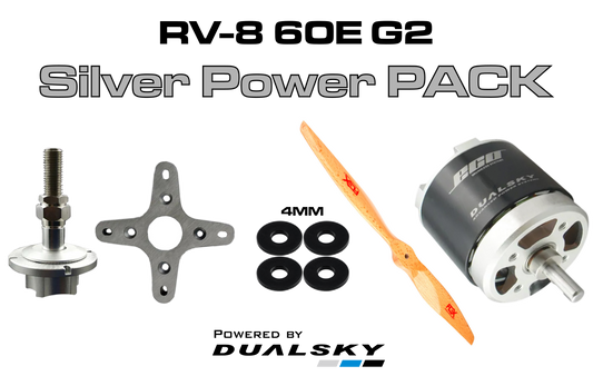 UPGRADE POWER PACK FLEX/DUALSKY SILVER SERIES (RV-8 60E G2)