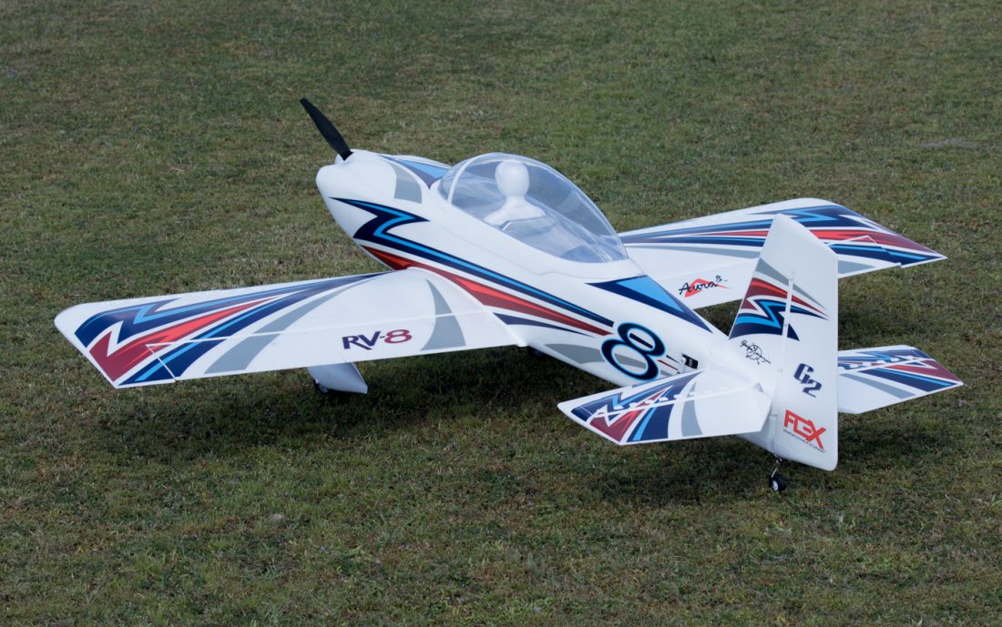 RV-8 60E G2 SUPER PNP – Tail Heavy RC