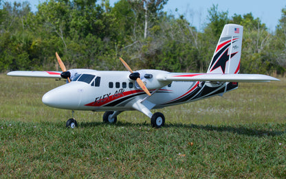 TWIN OTTER 80E DECAL SET DECAL SCHEME RED/BLACK