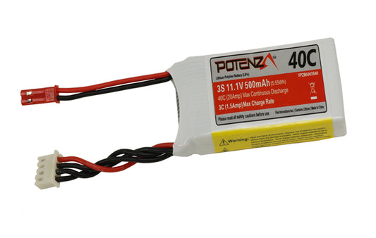 3S 500MAH 40C LIPO BATTERY