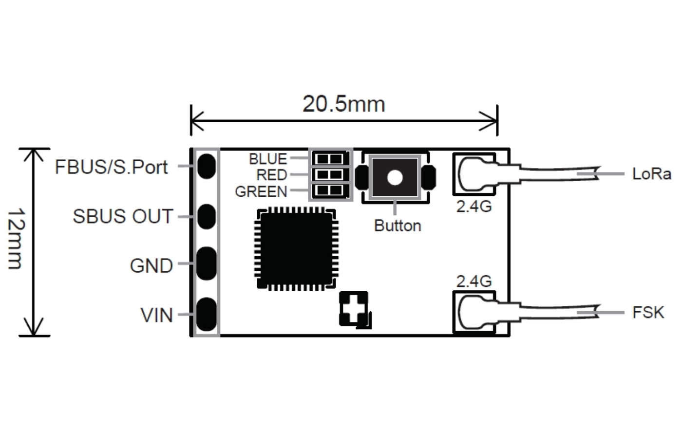 FRSKY RECEIVER