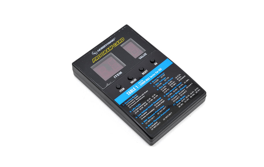 HOBBYWING ESC PROGRAMMING CARD V2